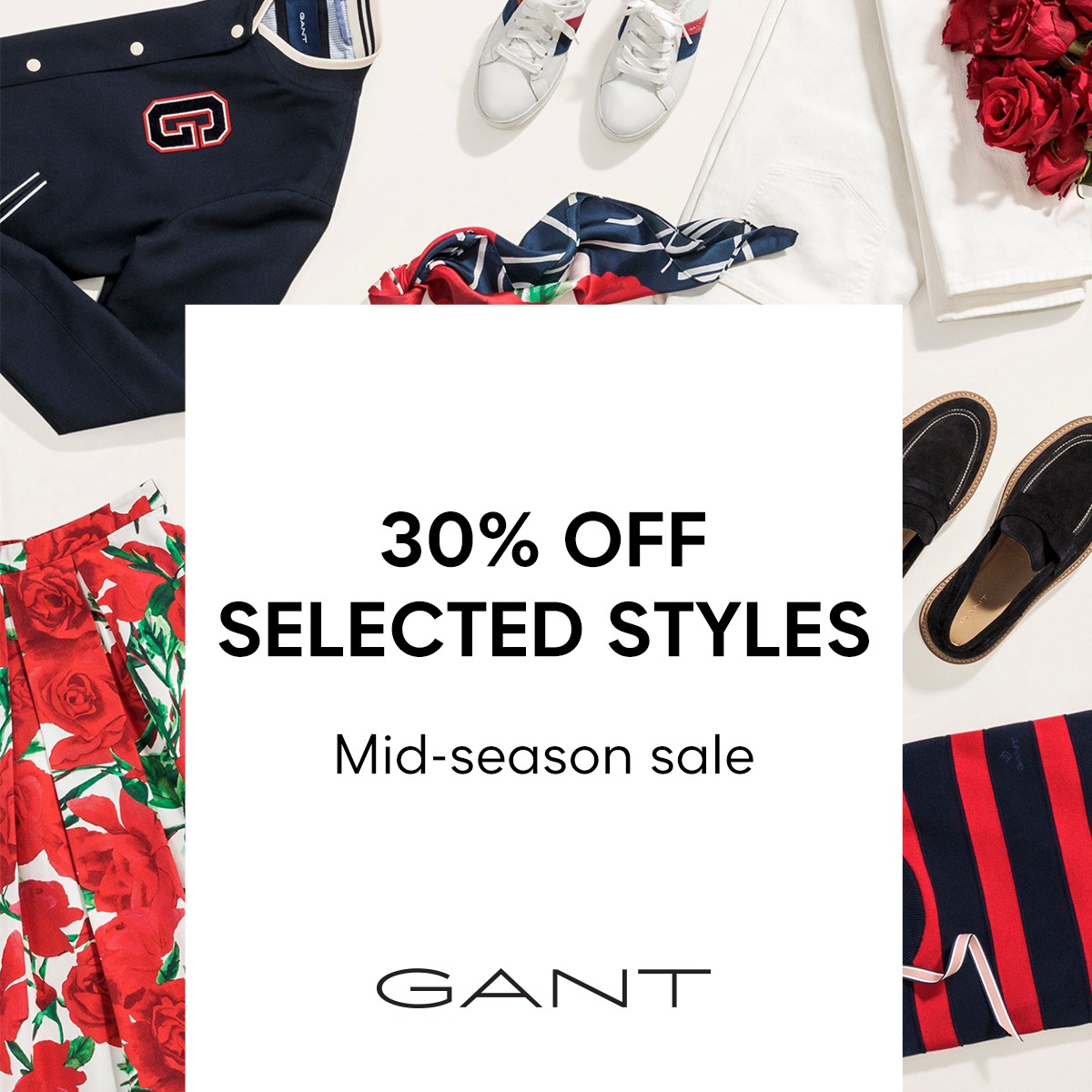 Gant Mid Season Sale 30% Off - Mirage